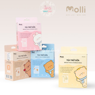 Túi trữ sữa mẹ Molli 150ml/200ml/250ml
