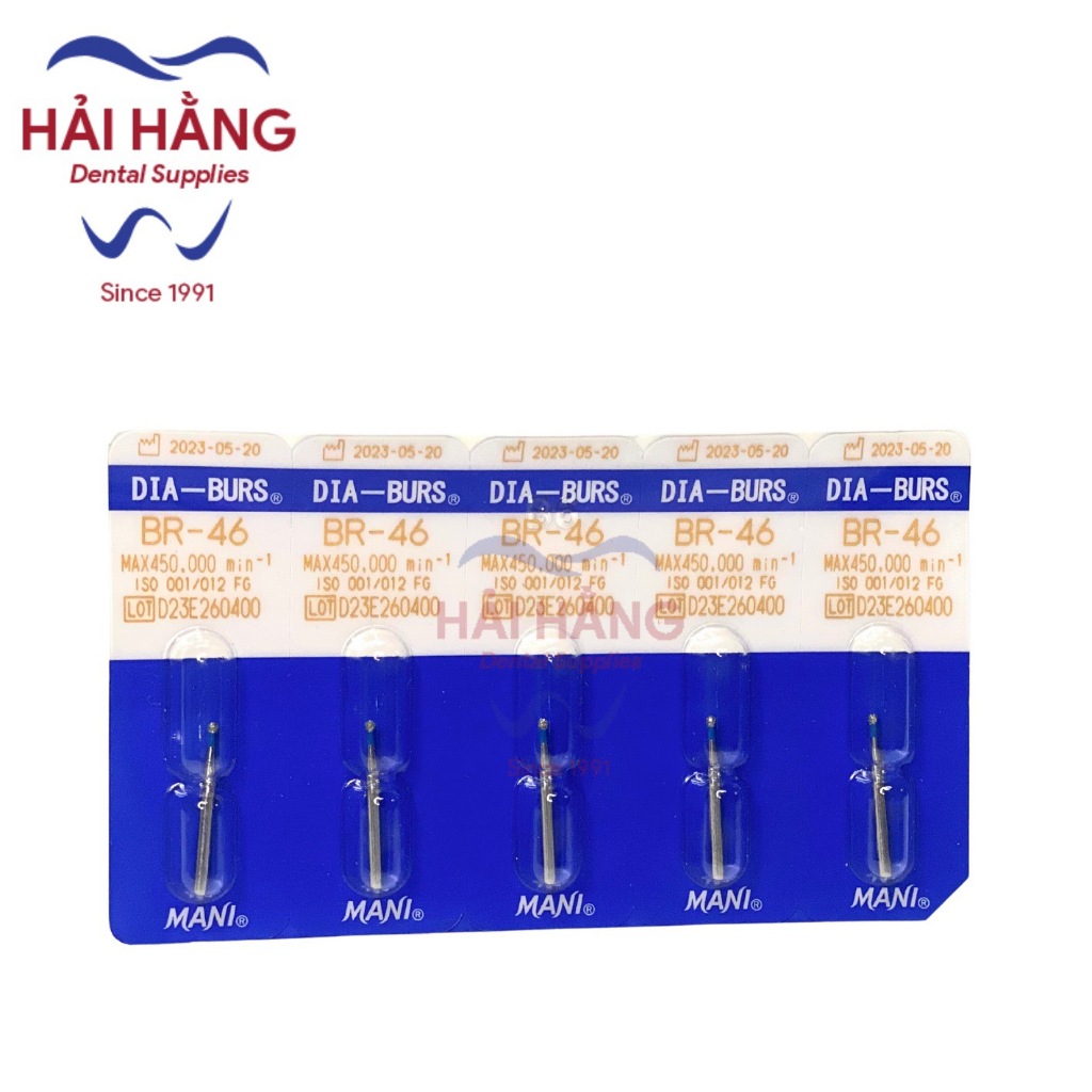 Mũi khoan Dia-Burs MANI BR - ĐẦU TRÒN