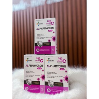 COMBO 3 HỘP  Viên uống ALPHAMYCRON tăng miễn dịch đào thải HPV