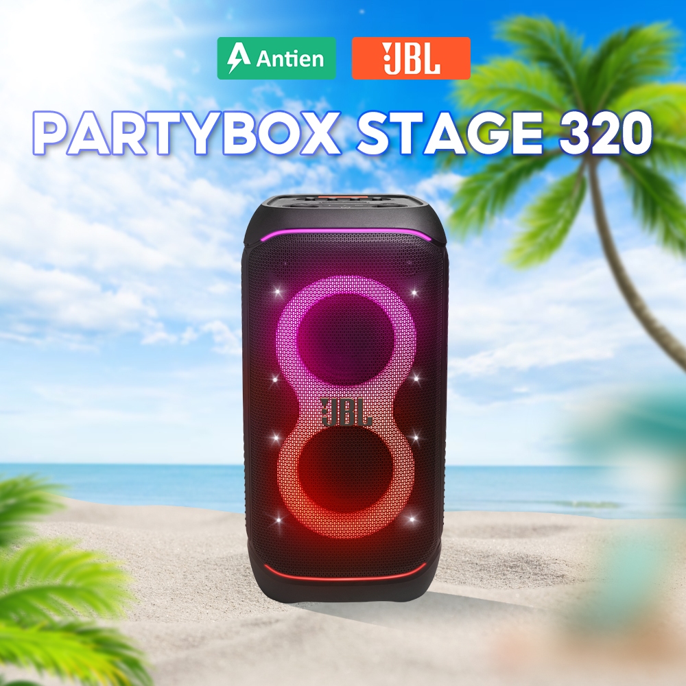 Loa Bluetooth JBL PartyBox Stage 320 - Hàng chính hãng BH 12 tháng