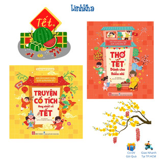  Sách - Đọc Sách Ngày Xuân Quây Quần Đón Tết - Thơ và Truyện Cổ Tích Về Tết Cho Thiếu Nhi 