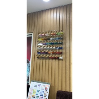Kệ đựng sơn nail gắn tường - kệ sơn móng bằng mica - Khay mica treo tường