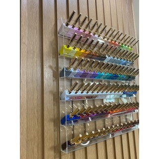 Kệ đựng sơn nail gắn tường - kệ sơn móng bằng mica - Khay mica treo tường