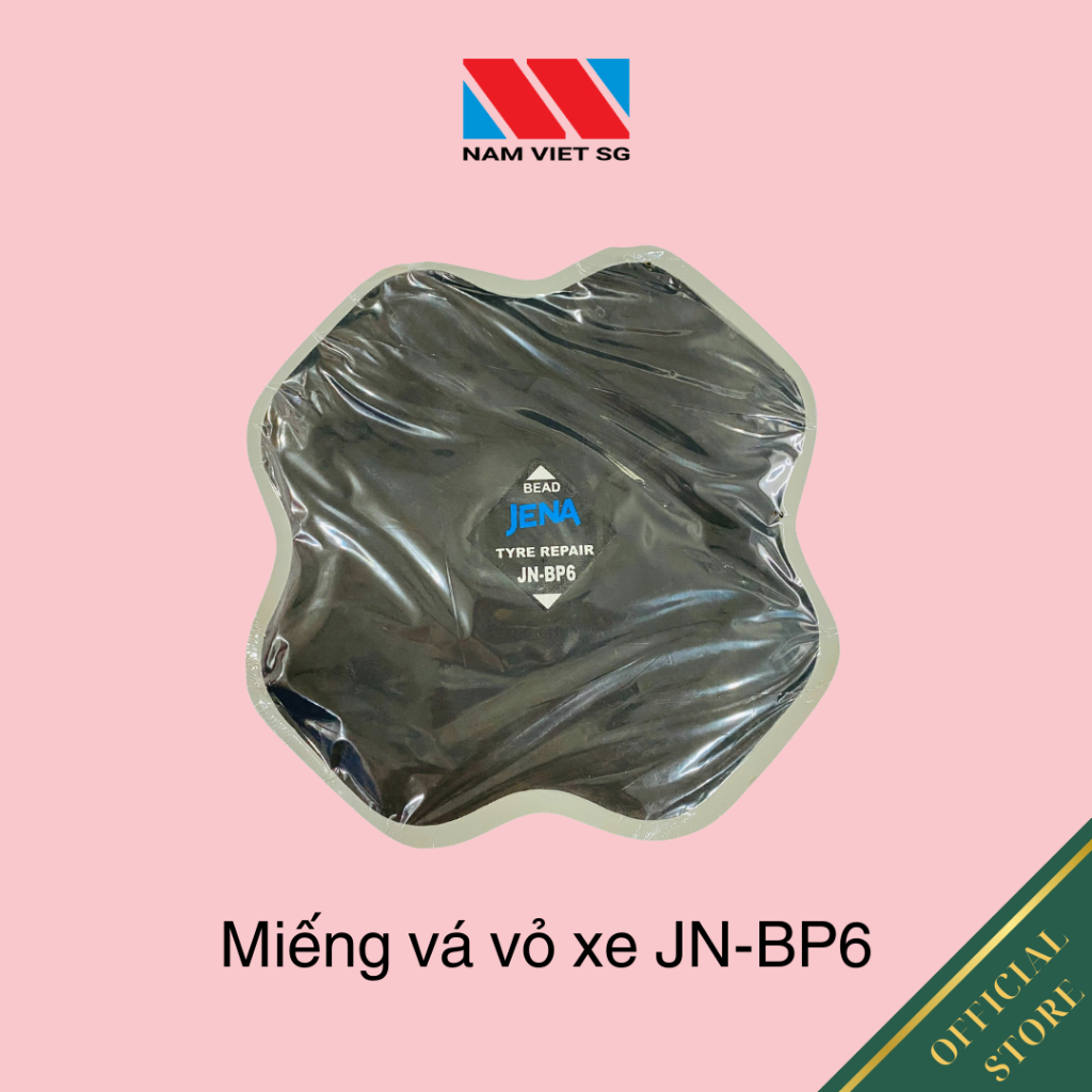 Miếng vá lốp xe JENA JN-BP6 240x240mm 5 miếng/Hộp