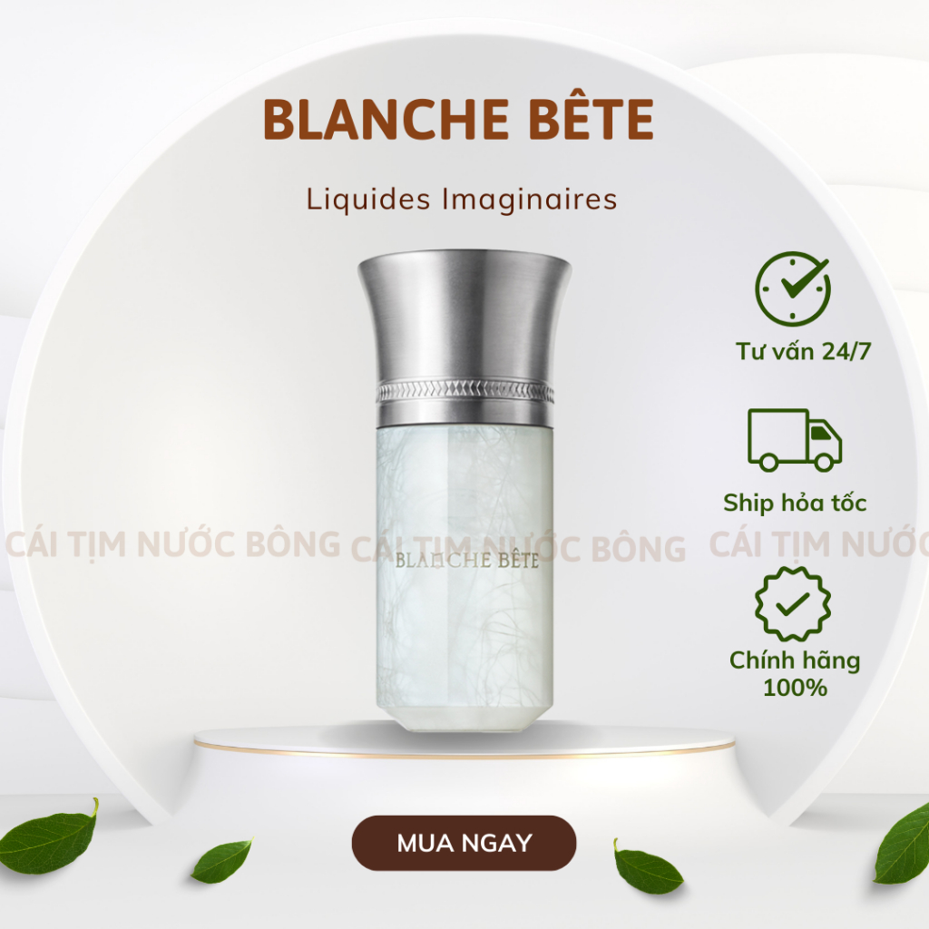 Blanche Bête - Liquides Imaginaires mẫu thử 10ml nước hoa