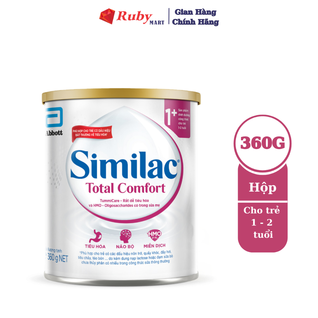 Sữa bột Similac Total Comfort 1+ lon 360g