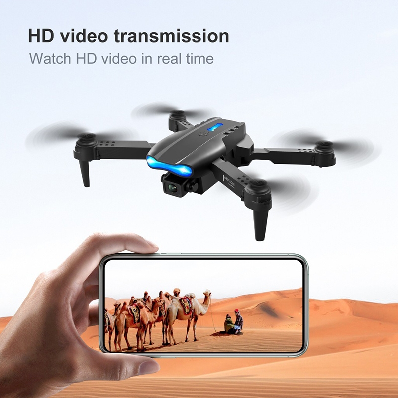 Máy Bay Flycam E99 pro,Drone Cuộn 360°,camera kép HD,Chụp ảnh bằng cử chỉ,Kết nối ứng dụng | BigBuy360 - bigbuy360.vn