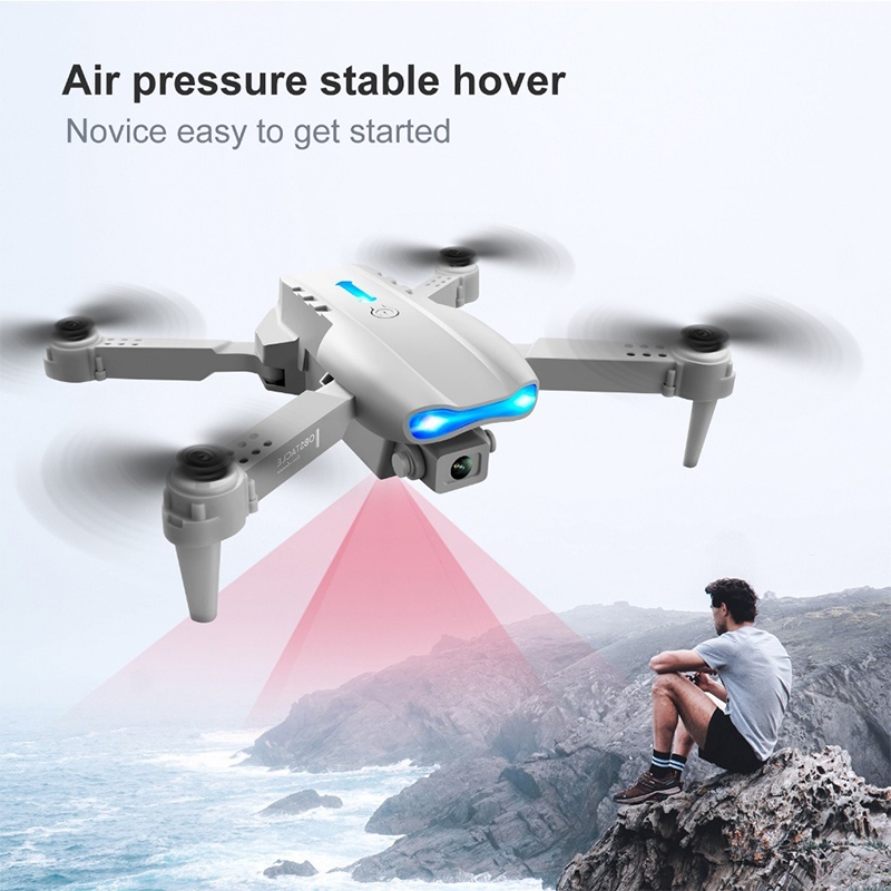 Máy Bay Flycam E99 pro,Drone Cuộn 360°,camera kép HD,Chụp ảnh bằng cử chỉ,Kết nối ứng dụng | BigBuy360 - bigbuy360.vn