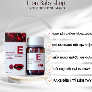 Vitamin E đỏ nga 400mg [lỌ THỦY TINH] CHUẨN AUTH đẹp da,