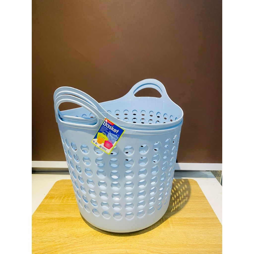 GIỎ NHỰA MỀM HÌNH TRÒN THÁI LAN PN861(39*41)CM(Giao màu ngẫu nhiên)