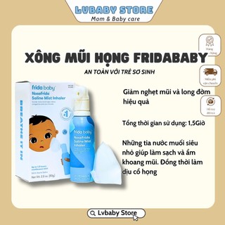 Xông mũi Fridababy - làm sạch sâu hệ hô hấp cho bé 0m+ date 01/2027