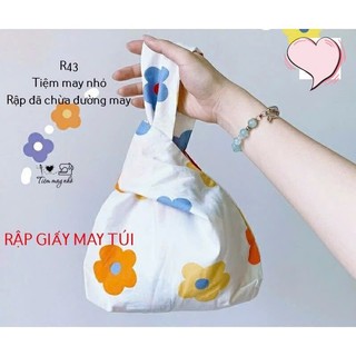 R43_ Rập giấy may túi Nhật Bản