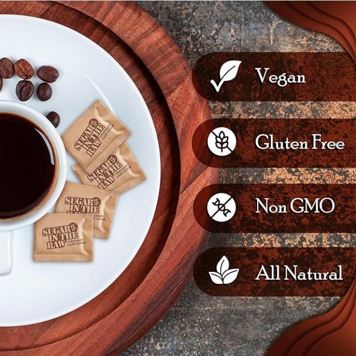 [ Tách Lẻ ] Đường Nâu Sugar In The Raw Turbinado Cane Sugar của Mỹ