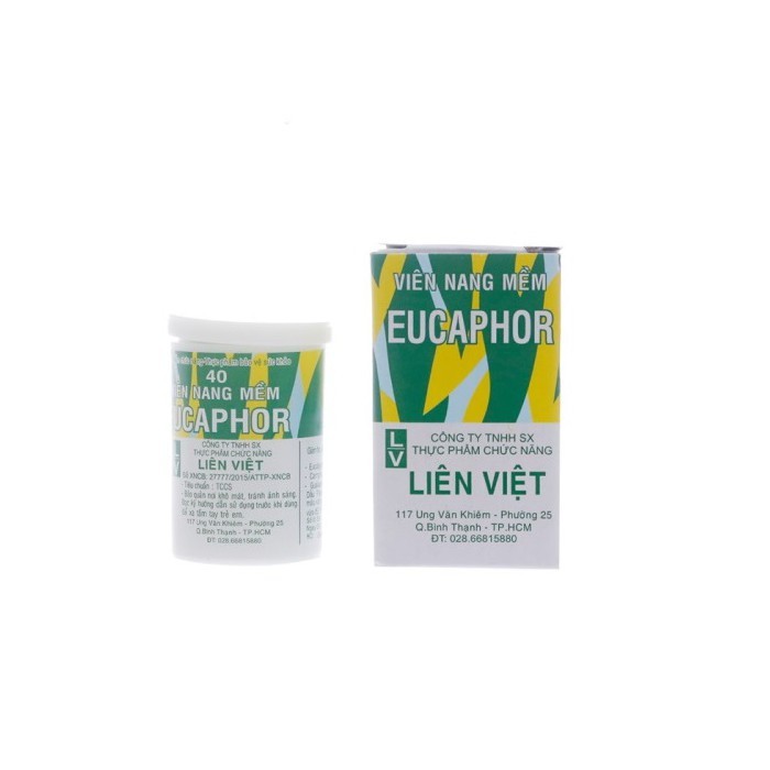 EUCAPHOR Giúp giảm ho đau họng C40V