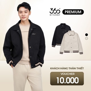 Áo khoác dạ cổ đức 360 Boutique áo khoác nam thu đông ấm áp - AKHTK501
