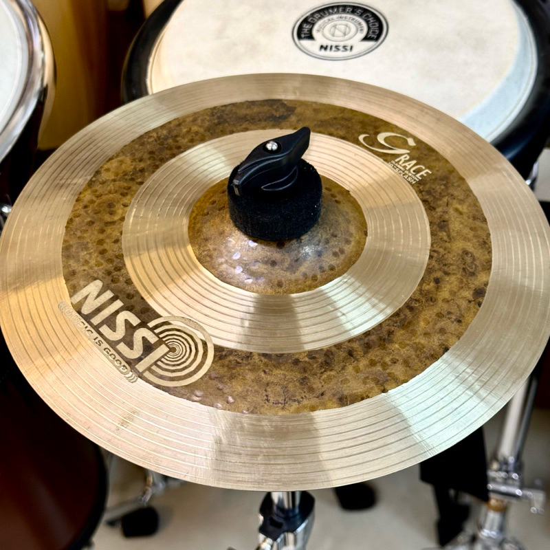 Cymbal Nissi GRACE splash 10”. Chất liệu đồng B20 cao cấp nhất.