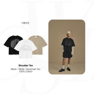 Áo Thun Drop-Shoulder Tee Form Boxy 100% Cotton Oh Wonder Studio - OWST Rugby Team