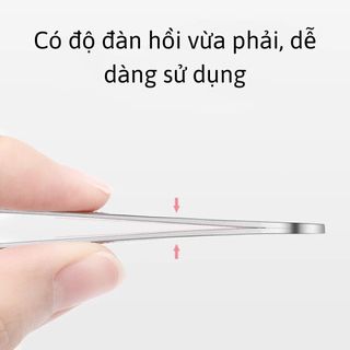 Nhíp Nhổ Lông Mày Inox Cao Cấp Gắp Nhổ Lông Không Đau Sử Dụng Dễ Dàng Hiệu Quả Nhíp Nhỏ Gọn Bỏ Túi