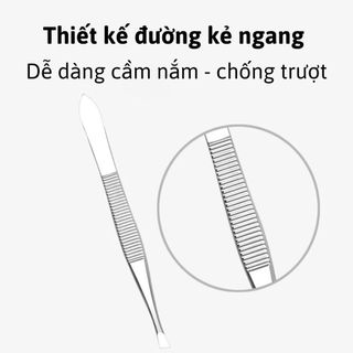 Nhíp Nhổ Lông Mày Inox Cao Cấp Gắp Nhổ Lông Không Đau Sử Dụng Dễ Dàng Hiệu Quả Nhíp Nhỏ Gọn Bỏ Túi