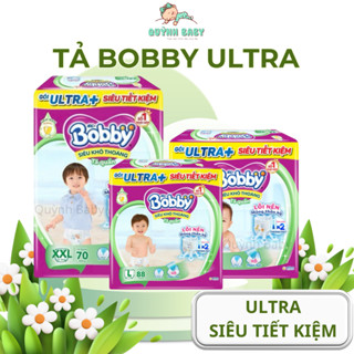 [CHÍNH HÃNG] Tã quần cao cấp BOBBY EXTRA SOFT DRY Ultra+ M60/L52/XL46/XXL42