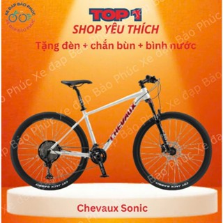 XE ĐẠP THỂ THAO CHEVAUX SONIC (Tặngđèn+chắnbùn+ giá đỡ+ lụcgiác)