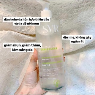 [PHỒNG PHỀNH] Nước tẩy trang Sebiaclear Eau Micellaire 400ml