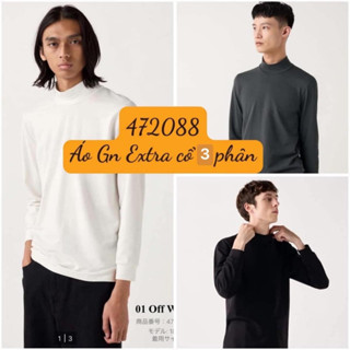 Áo giữ nhiệt Extra Nam cổ cao 3 phân Uni Japan