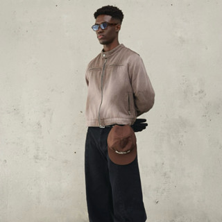 #roiworkshop Áo Khoác Nam Nữ Canvas Phom Biker - Xử Lý Nhuộm "Canvas Rider Jacket"