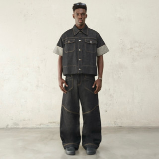 #roiworkshop Áo Sơ Mi / Khoác Nam Nữ Từ Chất Liệu Denim Raw “Dod Raw Denim Top”