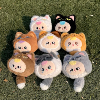 Gấu bông Baby Three mèo thần tài, Bé ba mèo, móc khóa cao 10cm, Quà tặng thú nhồi bông ý nghĩa các dịp noel sinh nhật