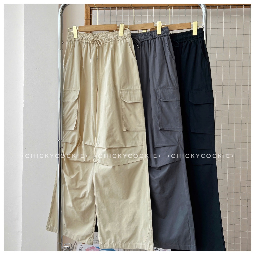 Quần dù túi hộp #8910