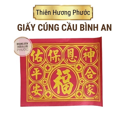 Cúng cầu bình an xấp 100g