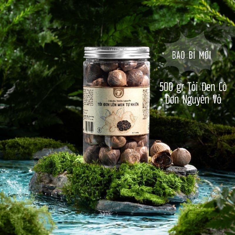 Tỏi đen lên men tự nhiên 500g Thuận Thiên shop