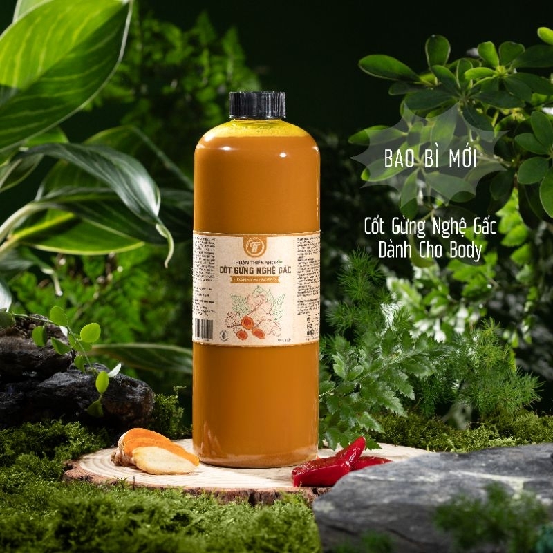 Cốt gừng nghệ gấc đậm đặc cho body Thuận thiên shop