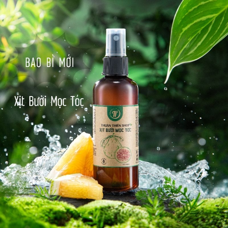 Xịt mọc tóc bưởi xanh  Thuận Thiên shop dung tích 100ml
