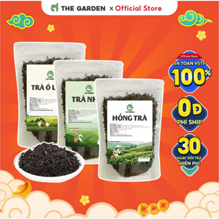 Hồng trà, trà đen phúc long, thái xanh, trà nhài, trà ô long, thái đỏ THE GARDEN gói 500g