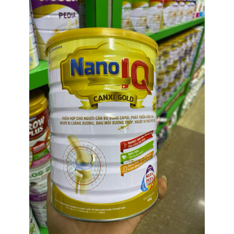 Sữa Bột Nano IQ  canxi 900g