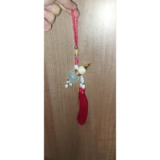 hồ lô treo xe phong thủy màu đỏ
