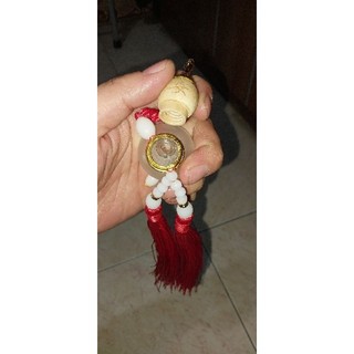 hồ lô treo xe phong thủy màu đỏ