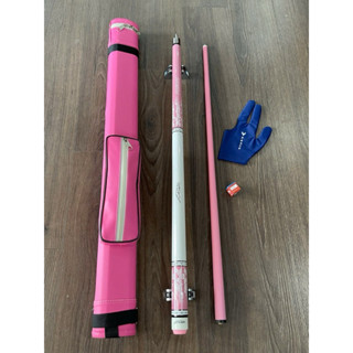  Cơ bida phủ hồng cơ cá nhân Hồng - Hồng cao cấp ngọn sợi thuỷ tinh chống cong vênh 