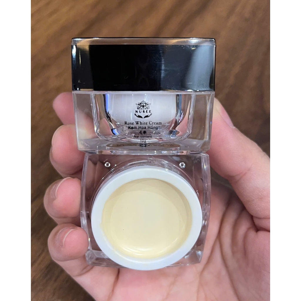 Kem chống nắng hoa hồng dưỡng trắng da, kem nền, kem face dưỡng trắng da lọ 10g.