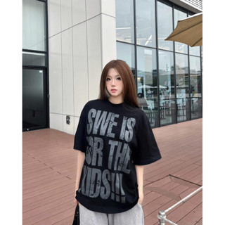  Áo Thun S.WE LOUD TEE Hai Màu Đen   Trắng  newtag bọc chinh hãng  