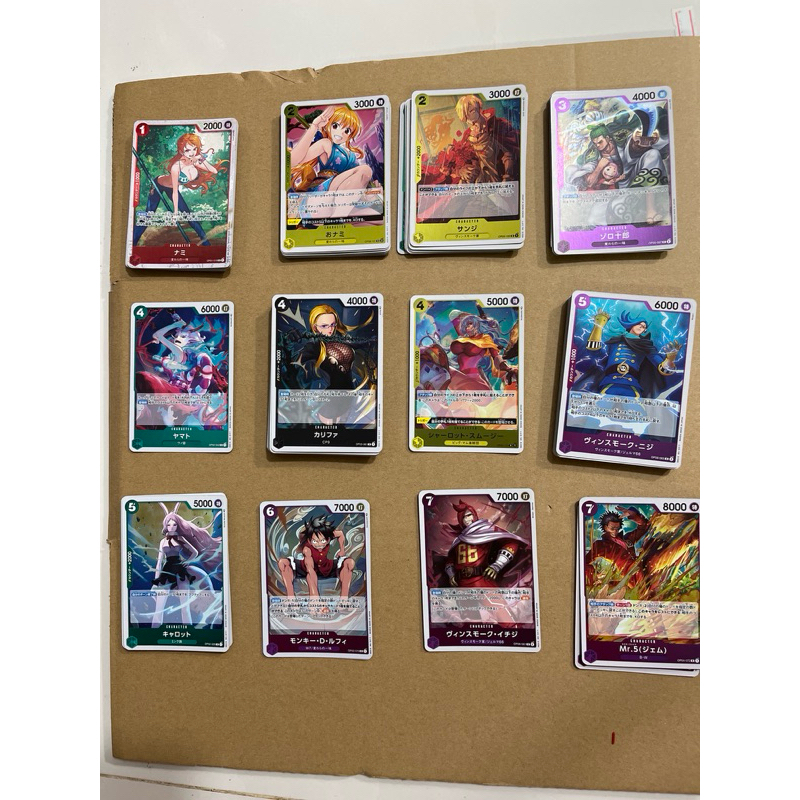 (2nd)Thẻ Card game TCG One Piece hàng Bandai giá rẻ thanh lý HCM