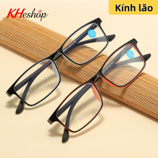 Kính lão thị - viễn thị , tròng cao cấp , chống ánh sáng xanh bảo vệ mắt cho cô chú Trung Niên mã Y9014