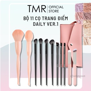 Bộ Cọ Make Up Daily TMR Chính Hãng, Bộ Cọ Cơ Bản Trang Điểm Full Set Cọ Phủ, Cọ Mắt, Cọ Mày, Cọ Khối