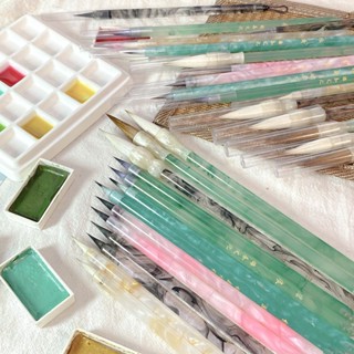 Cọ Vẽ/Bút Lông Thư Pháp Lang Hào/ Kiêm Hào - Cẩm Thái Văn