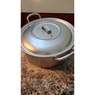 Nồi nhôm Luộc Gà, Đun Nước Loại Dày Thể tích 10L - 25L, xoong nhôm nấu 4Kg - 10Kg gạo - Hàng VNXK