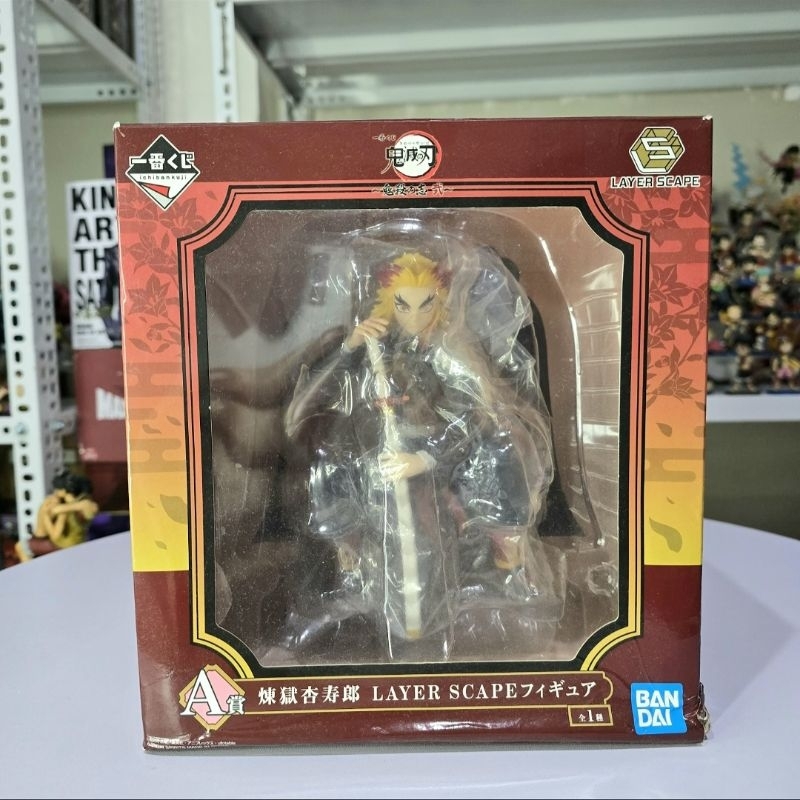 [Chính Hãng] Mô Hình Demon Slayer Viêm Trụ Kyojuro Rengoku Layer Scape Ichiban Kuji - Rengoku Ichiba