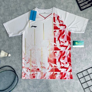  Áo Cầu Lông Lining Loh Kean Yew Chất Vải Dùng Thi Đấu Full Size Nam Nữ 