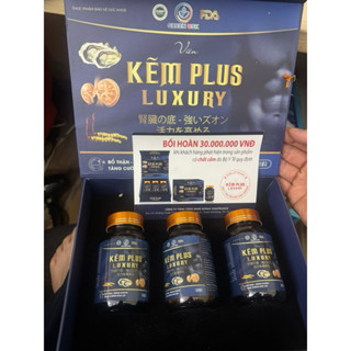 viên uống bổ thận tráng dương VIÊN KẼM PLUS LUXURY hỗ trợ cải thiện sinh lý nam giới